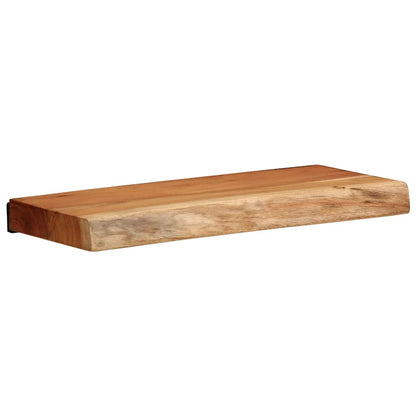 Vegghylle Tre 2 stk 40x20x3,5 cm heltre akasie