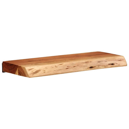 Vegghylle Tre 2 stk 40x20x3,5 cm heltre akasie
