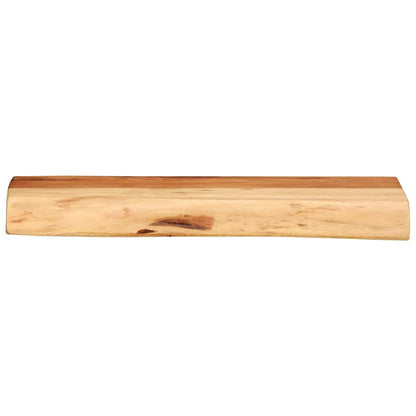 Vegghylle Tre 2 stk 40x20x3,5 cm heltre akasie