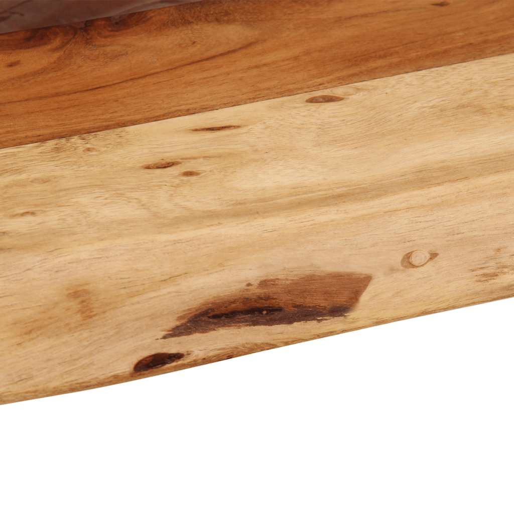 Vegghylle Tre 2 stk 40x20x3,5 cm heltre akasie