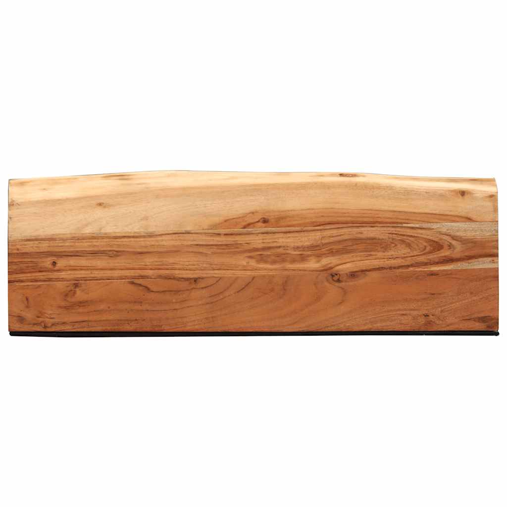 Vegghylle Tre 2 stk 60x20x3,5 cm heltre akasie