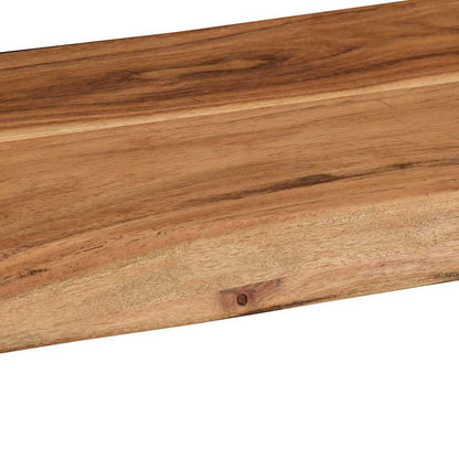 Vegghylle Tre 2 stk 60x20x3,5 cm heltre akasie