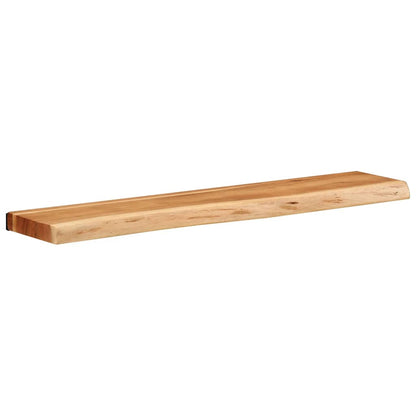 Vegghylle Tre 2 stk 80x20x3,5 cm heltre akasie