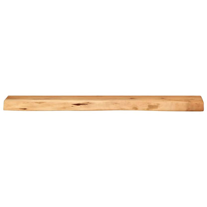 Vegghylle Tre 2 stk 80x20x3,5 cm heltre akasie