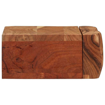 Vegghylle Tre 2 stk 30x17x8 cm heltre akasie