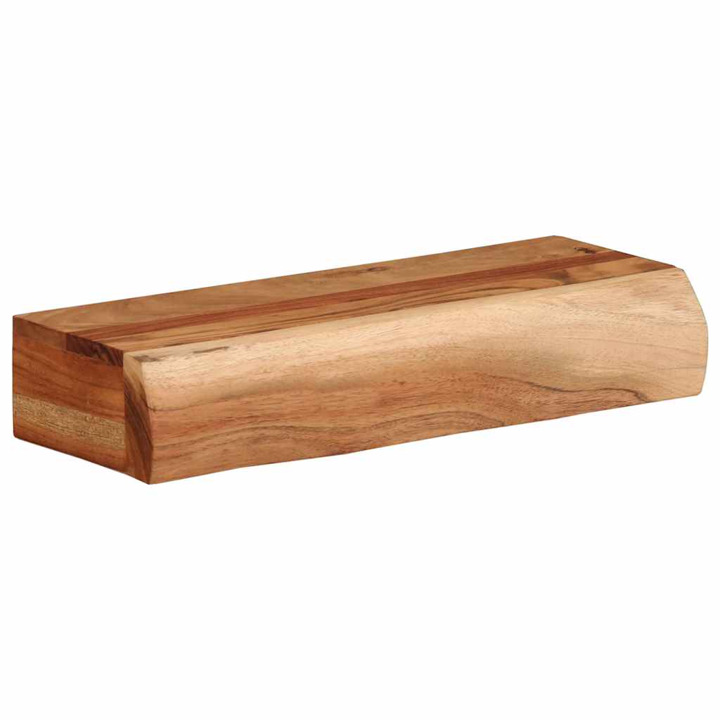 Vegghylle Tre 2 stk 40x17x8 cm heltre akasie