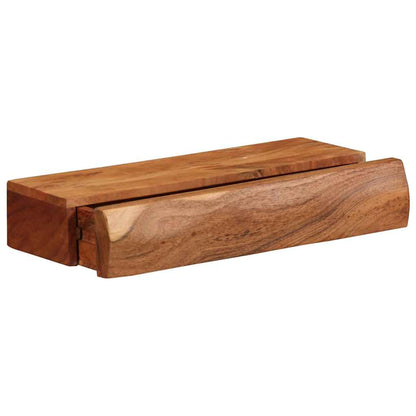 Vegghylle Tre 2 stk 40x17x8 cm heltre akasie
