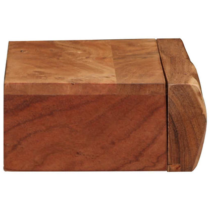 Vegghylle Tre 2 stk 40x17x8 cm heltre akasie