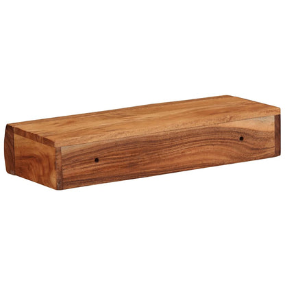 Vegghylle Tre 2 stk 40x17x8 cm heltre akasie