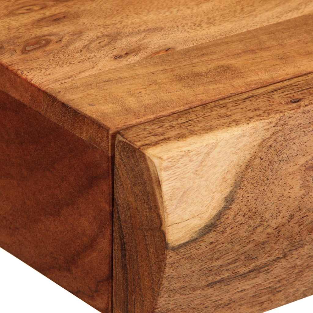 Vegghylle Tre 2 stk 40x17x8 cm heltre akasie