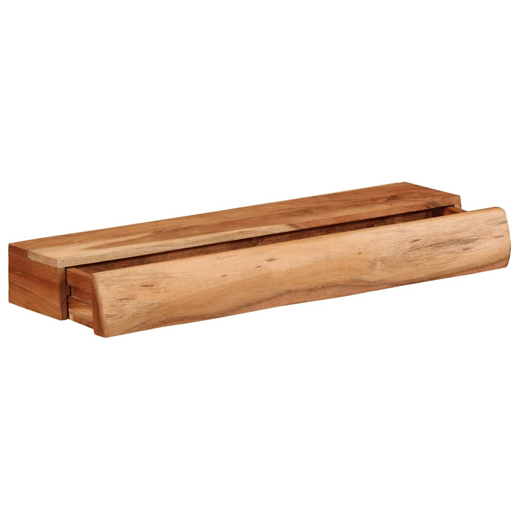 Vegghylle Tre 2 stk 60x17x8 cm heltre akasie