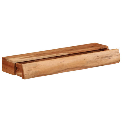 Vegghylle Tre 2 stk 60x17x8 cm heltre akasie