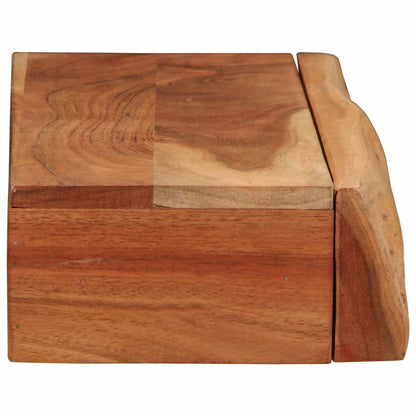 Vegghylle Tre 2 stk 60x17x8 cm heltre akasie