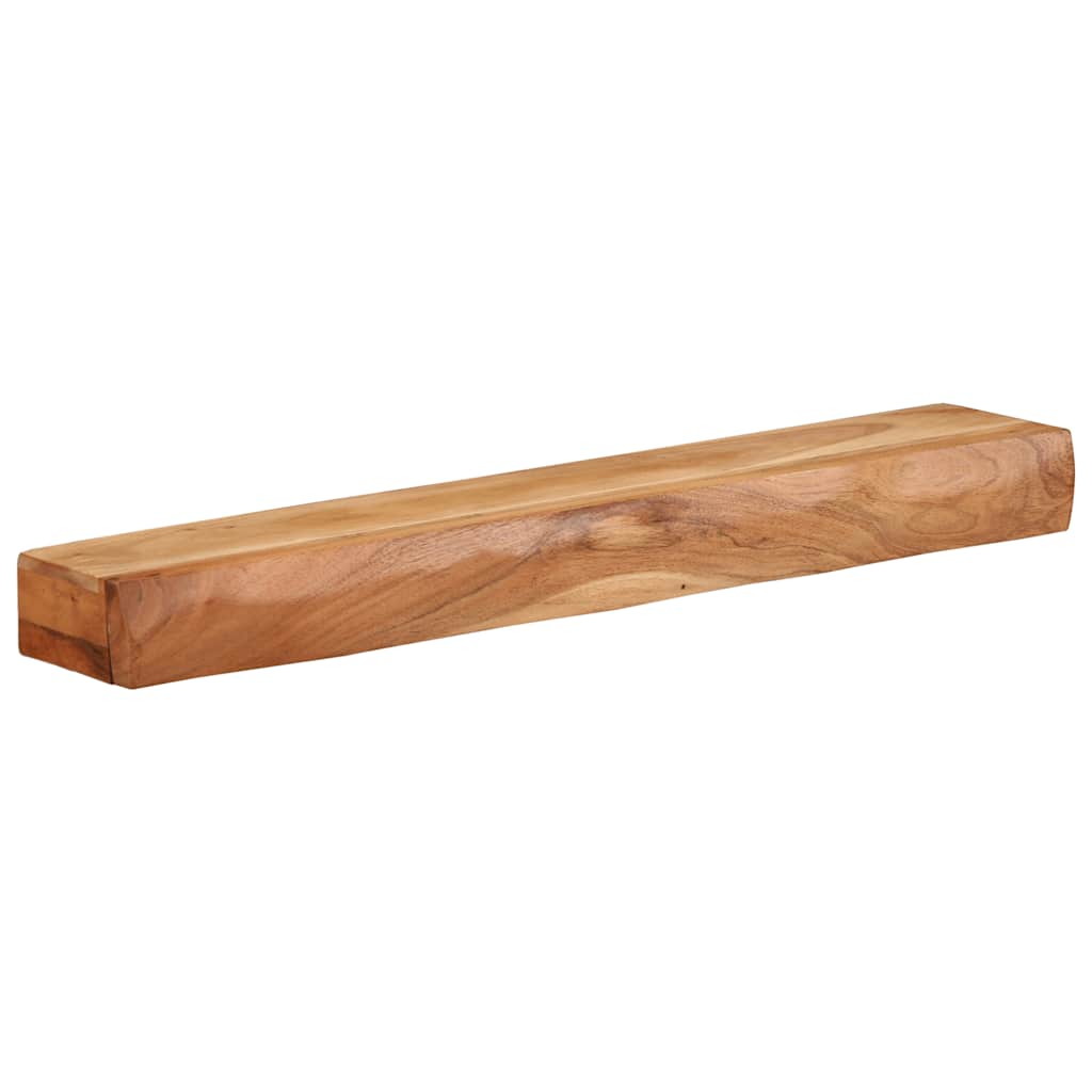 Vegghylle Tre 2 stk 80x17x8 cm heltre akasie