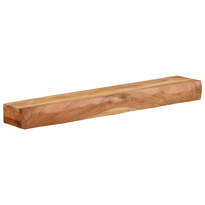 Vegghylle Tre 2 stk 80x17x8 cm heltre akasie