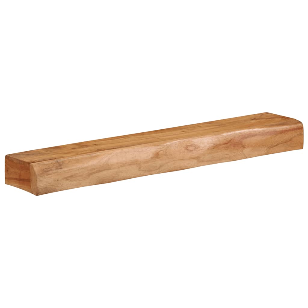 Vegghylle Tre 2 stk 80x17x8 cm heltre akasie