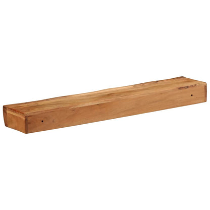 Vegghylle Tre 2 stk 80x17x8 cm heltre akasie