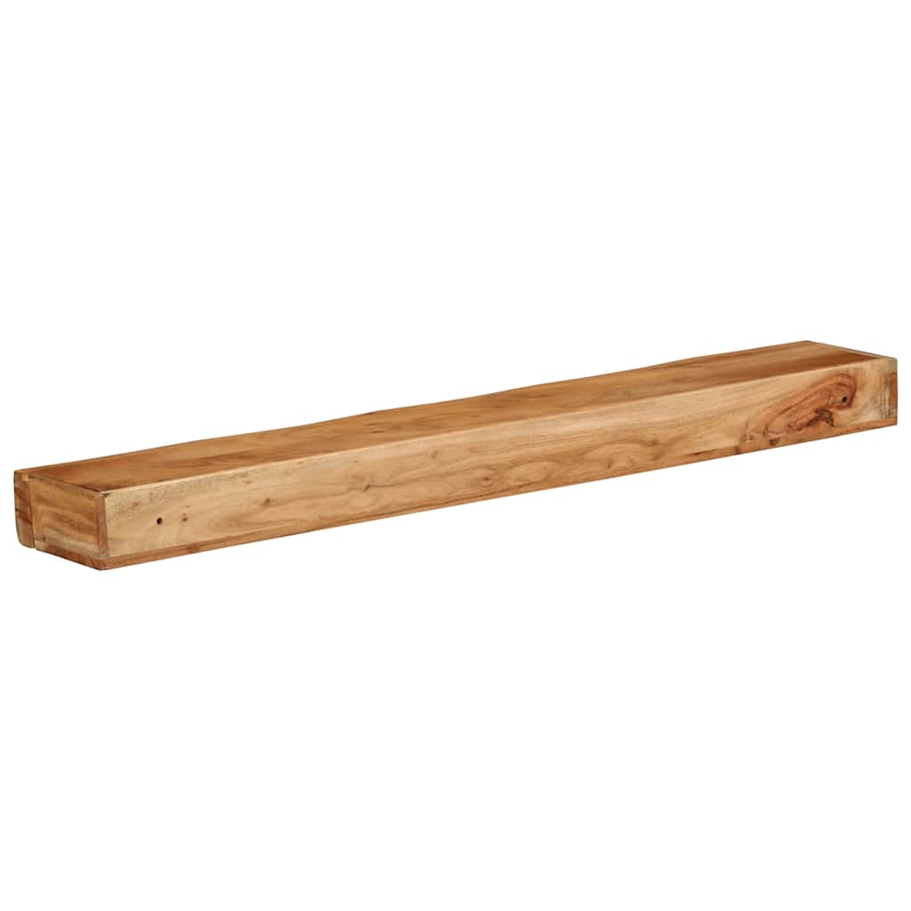 Vegghylle Tre 2 stk 100x17x8 cm heltre akasie