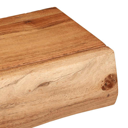 Vegghylle Tre 2 stk 100x17x8 cm heltre akasie