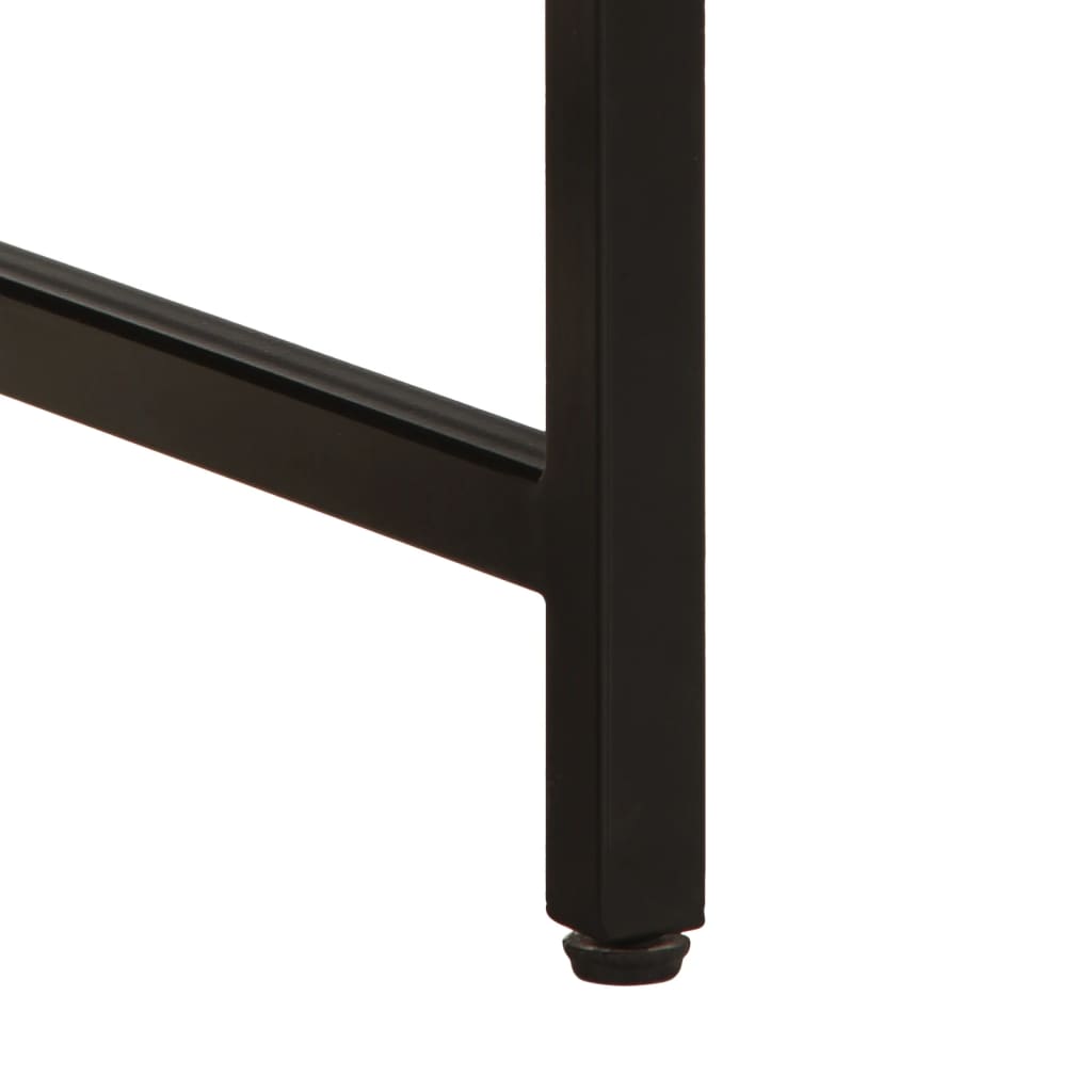 Stablebare sidebord 3 stk grovt heltre mangotre