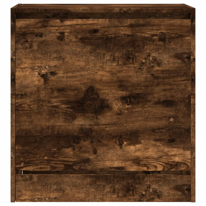 Skoskap Skohylle Skobenk Røkt Eik 60x34x63,5 cm