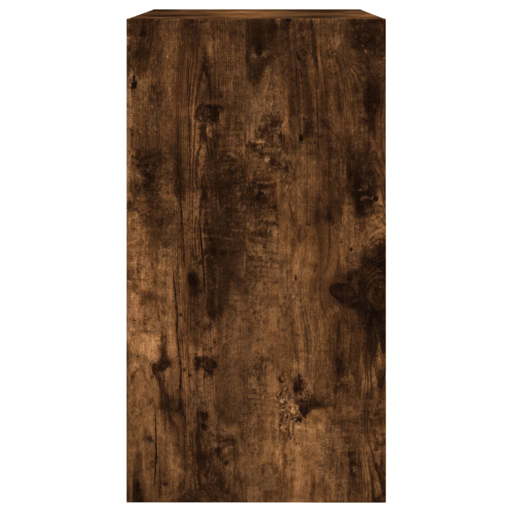 Skoskap Skohylle Skobenk Røkt Eik 60x34x63,5 cm