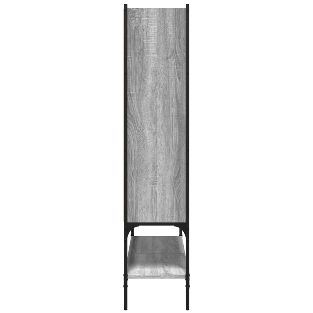 Bokhylle Sonoma Grå 102x30x141,5 cm