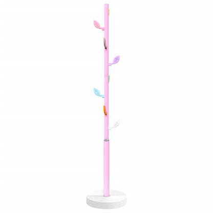 Stumtjener rosa 172 cm pulverlakkert jern