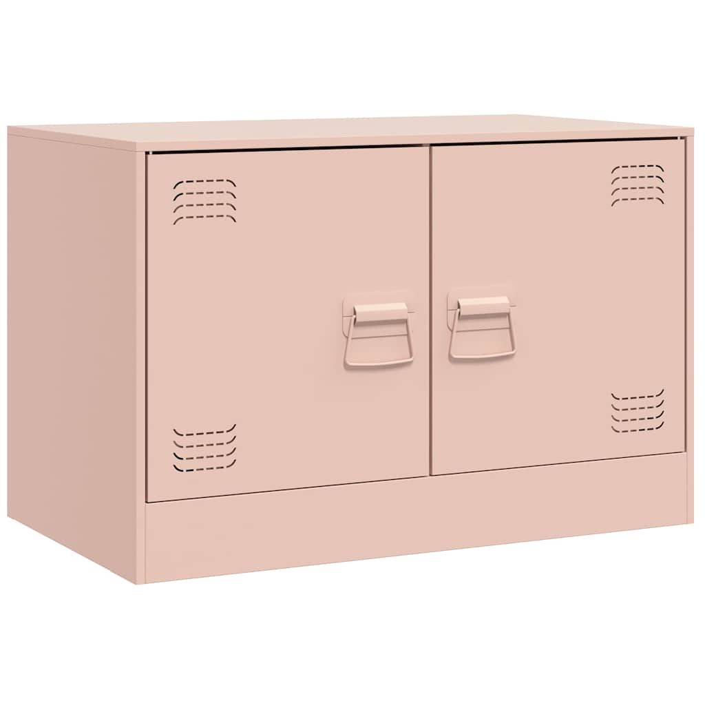 TV-Møbel DIV. TV-benk rosa 67x39x44 cm stål