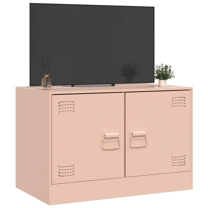 TV-Møbel DIV. TV-benk rosa 67x39x44 cm stål
