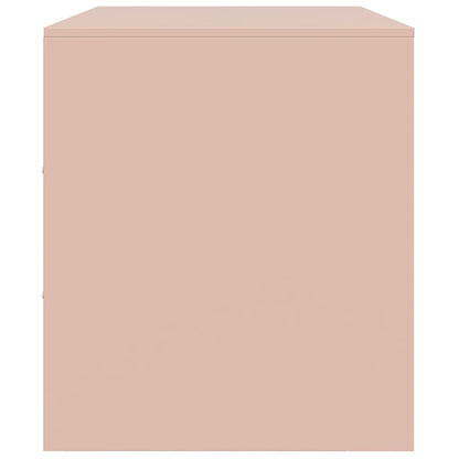 TV-Møbel DIV. TV-benk rosa 67x39x44 cm stål