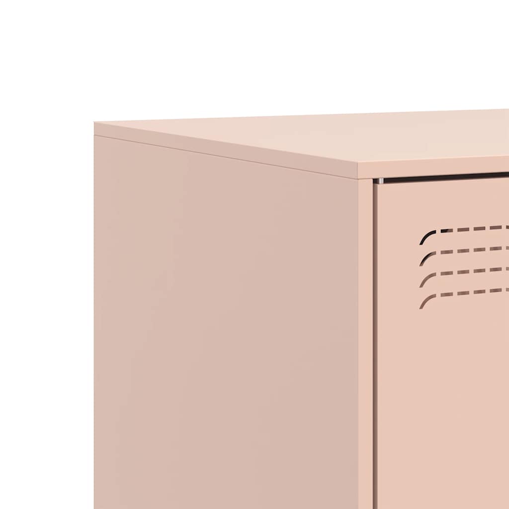 TV-Møbel DIV. TV-benk rosa 67x39x44 cm stål