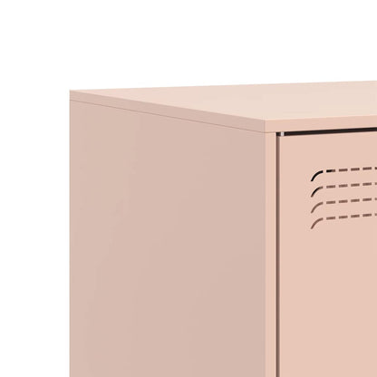 TV-Møbel DIV. TV-benk rosa 67x39x44 cm stål