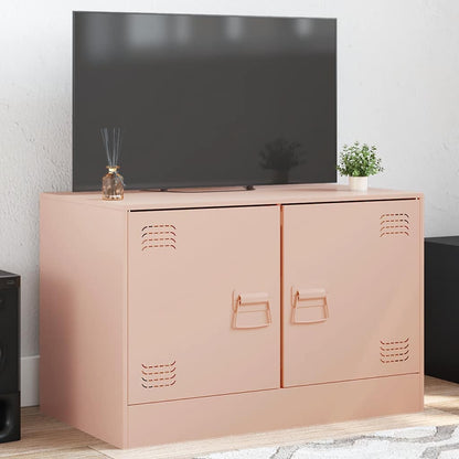 TV-Møbel DIV. TV-benk rosa 67x39x44 cm stål