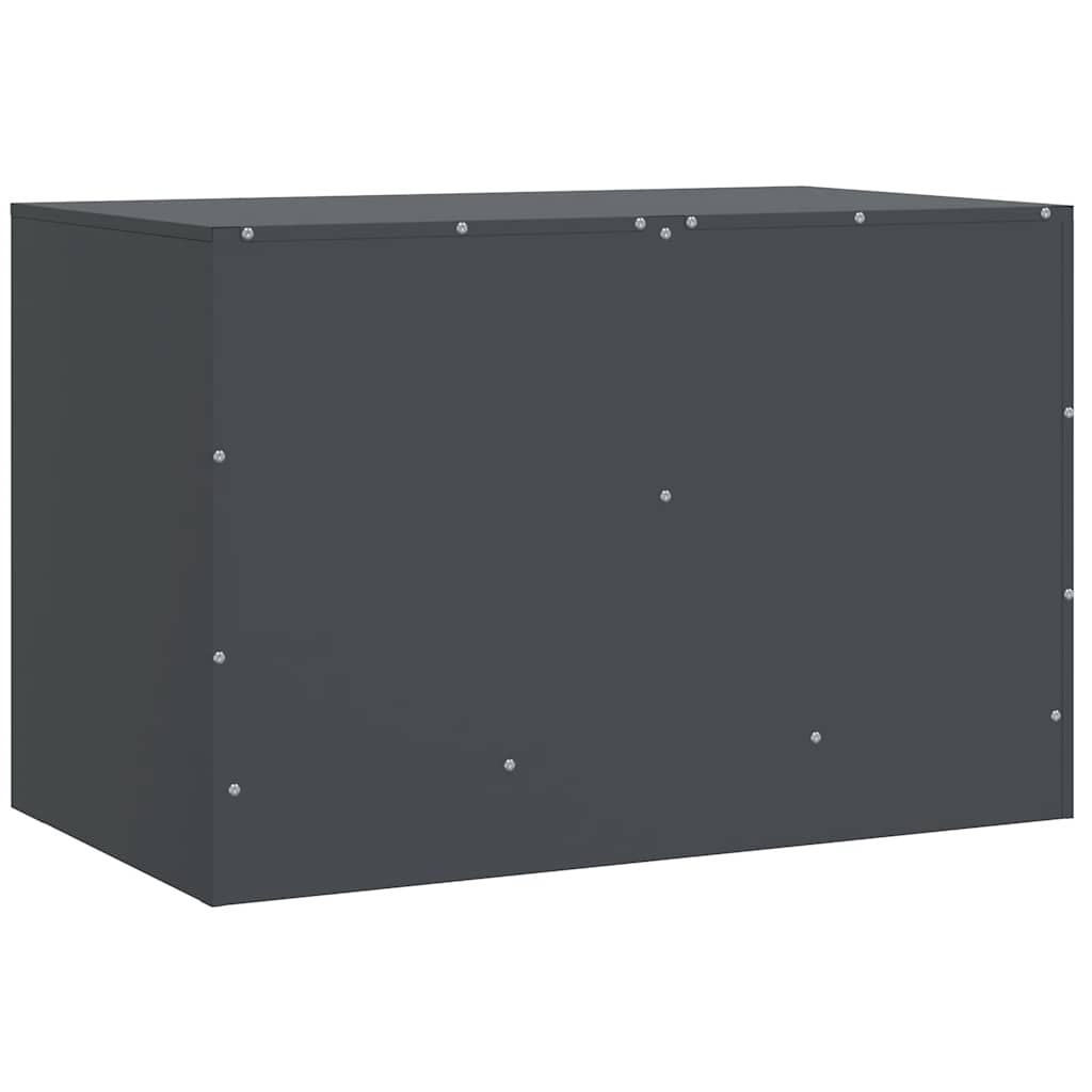 TV-Møbel DIV. TV-benk antrasitt 67x39x44 cm stål
