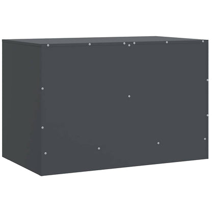 TV-Møbel DIV. TV-benk antrasitt 67x39x44 cm stål