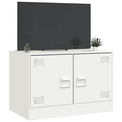 TV-Møbel DIV. TV-benk Hvit 67x39x44 cm stål