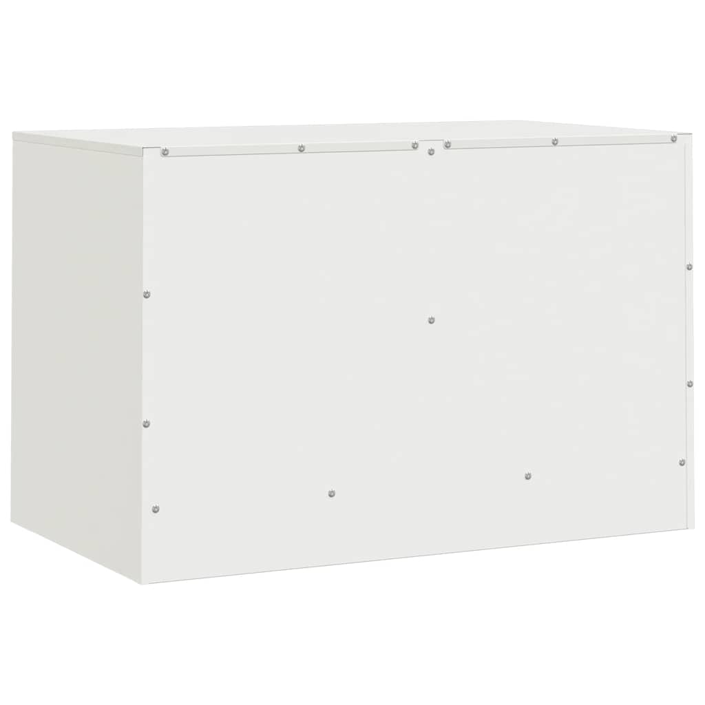 TV-Møbel DIV. TV-benk Hvit 67x39x44 cm stål
