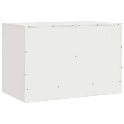 TV-Møbel DIV. TV-benk Hvit 67x39x44 cm stål