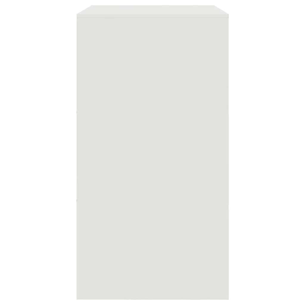 Skjenk DIV. Hvit 67x39x73 cm stål