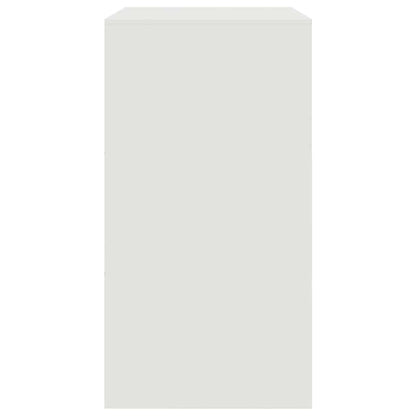 Skjenk DIV. Hvit 67x39x73 cm stål