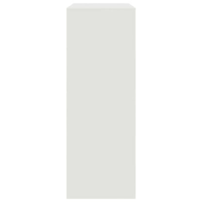 Skjenk DIV. Hvit 67x39x107 cm stål