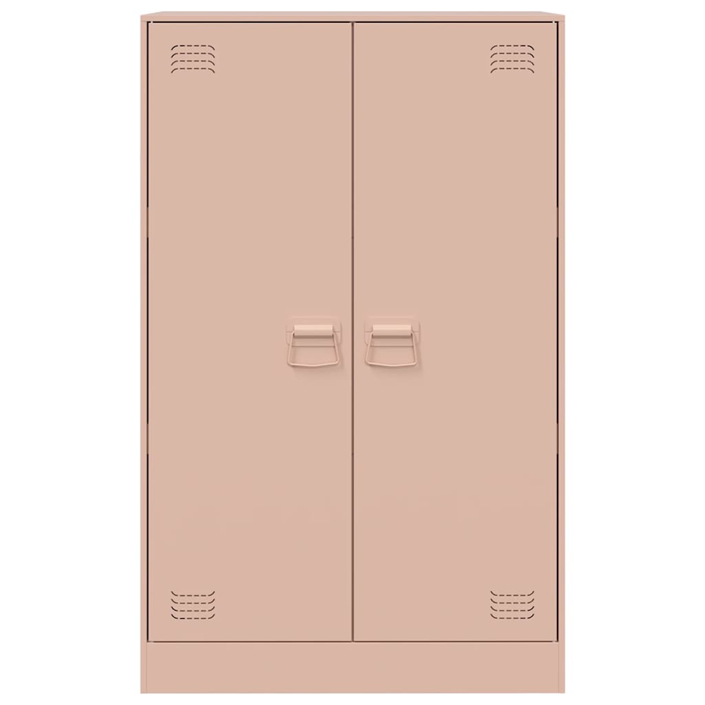 Skjenk DIV. rosa 67x39x107 cm stål