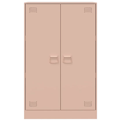 Skjenk DIV. rosa 67x39x107 cm stål