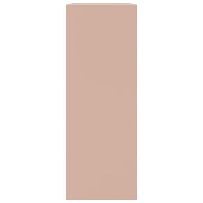 Skjenk DIV. rosa 67x39x107 cm stål