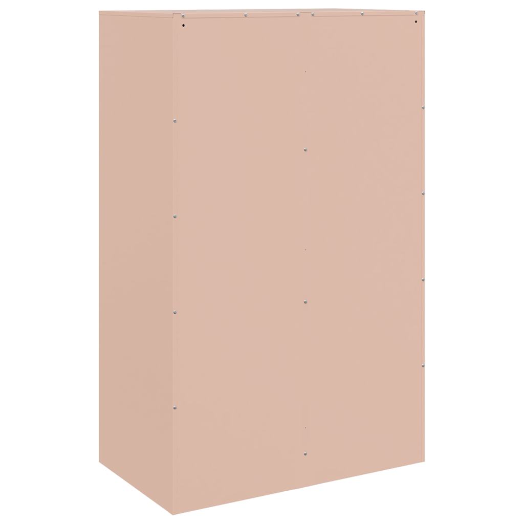Skjenk DIV. rosa 67x39x107 cm stål