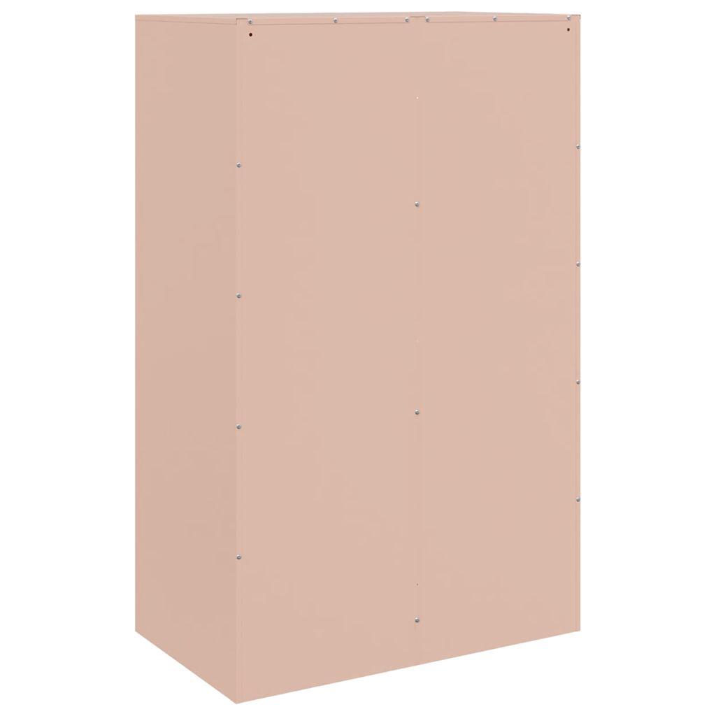 Skjenk DIV. rosa 67x39x107 cm stål