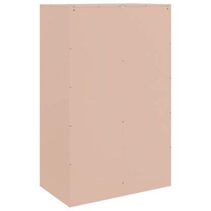Skjenk DIV. rosa 67x39x107 cm stål
