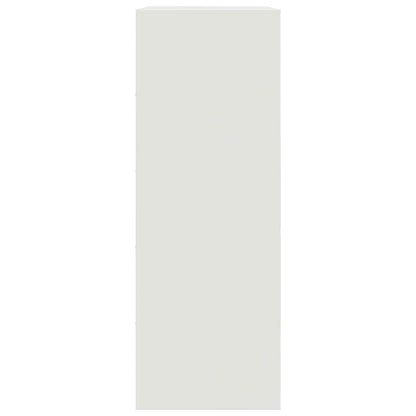 Skjenk DIV. Hvit 67x39x107 cm stål