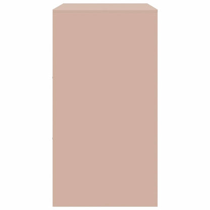 Skjenk DIV. rosa 67x39x73 cm stål